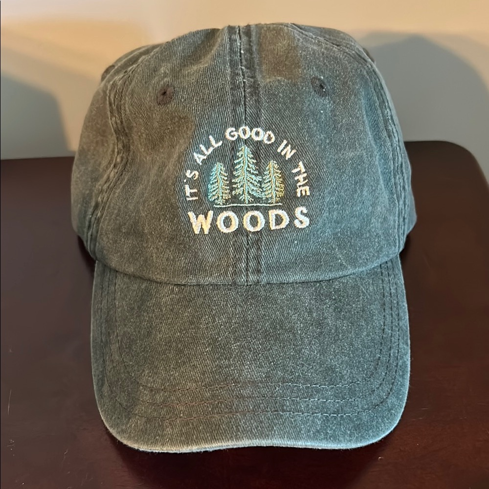 It’s All Good in the Woods Green Baseball Cap